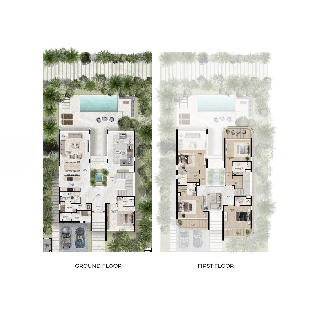 5BR Villa Floor Plan