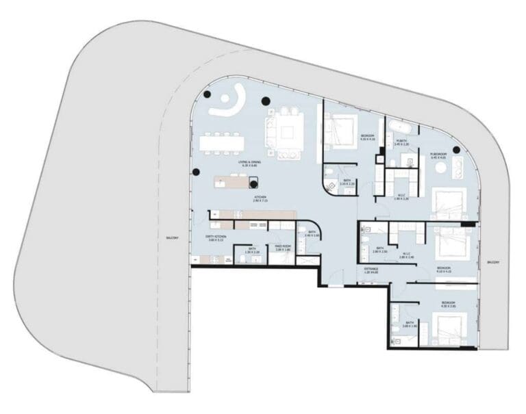 4 Bedrooms