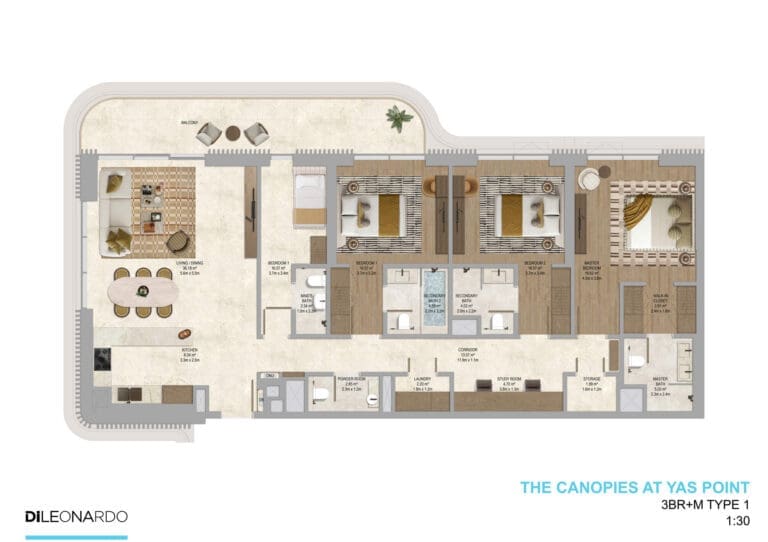 3 Bedrooms