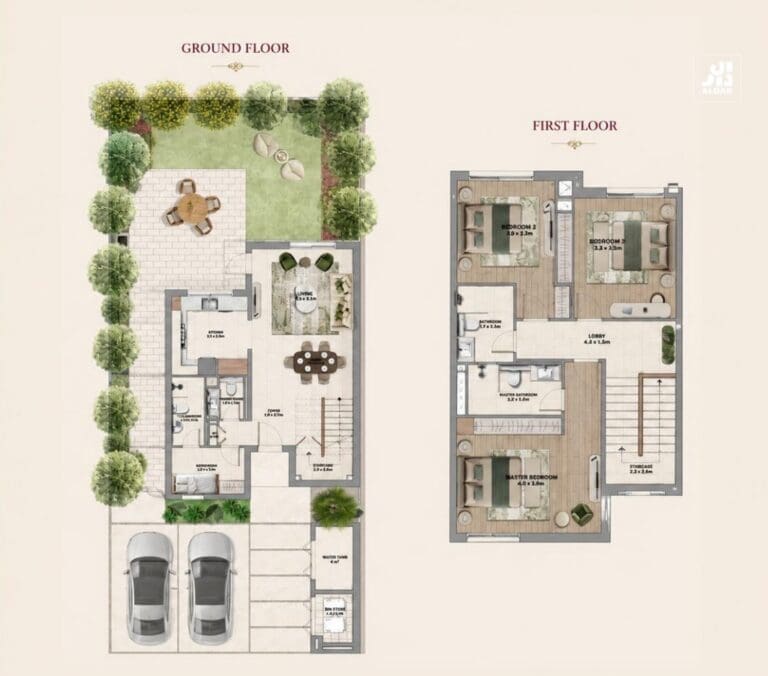 3 Bedrooms